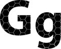 Simple vector alphabet of honeycombs